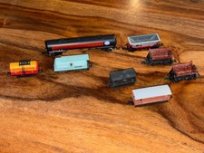 N gauge freight wagons mixed