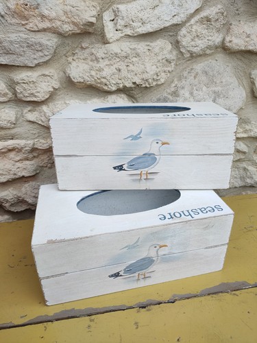British seaside seagull - x2,