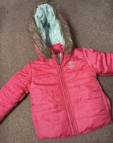 Girls pink coat with - girls,