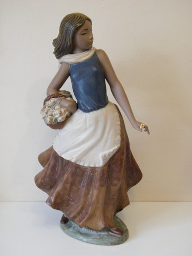 1990 nao lladro dasia - nao, girl