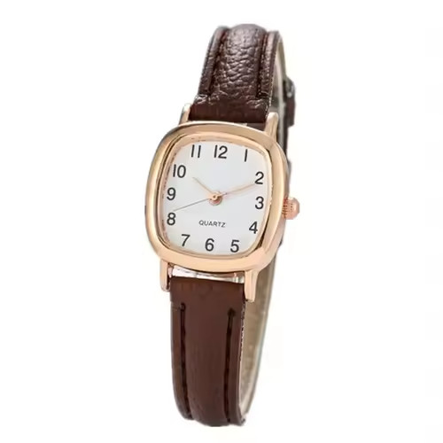 Square retro women watch - square,