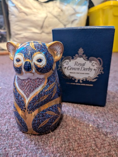 Royal crown derby paperweight - derby,