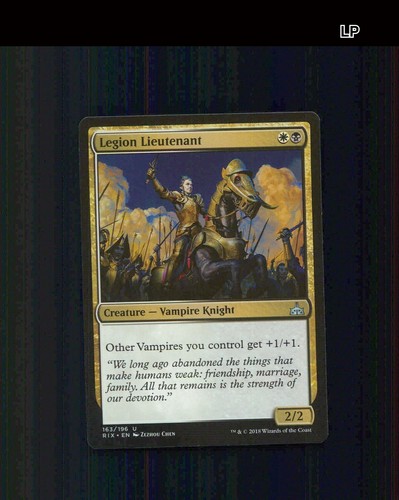 Legion lieutenant 163 - -, lp