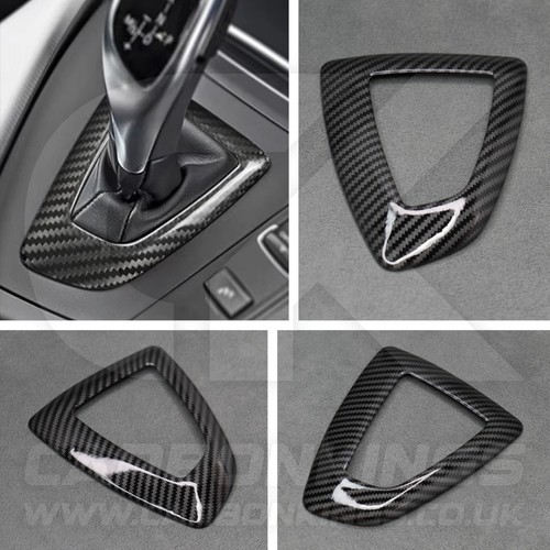 Carbon fibre style gear - fibre, knob