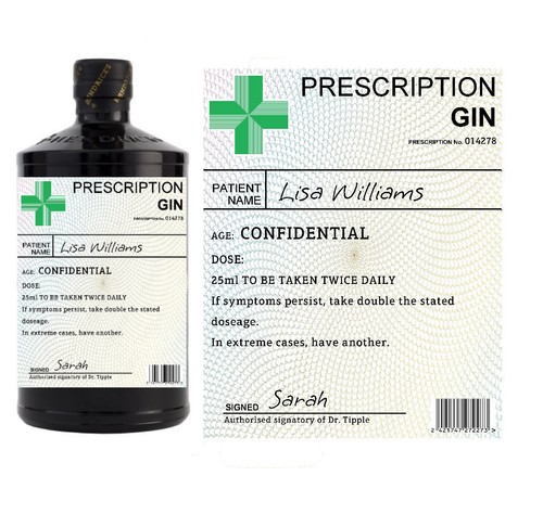 Personalised prescription - personalised,