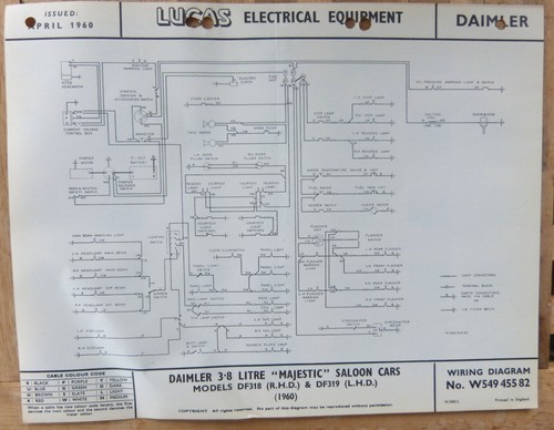 Original lucas daimler 8 - original,
