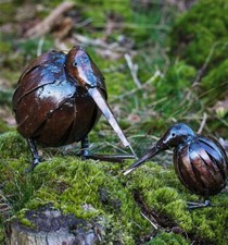 Metal Kiwi Garden Ornament