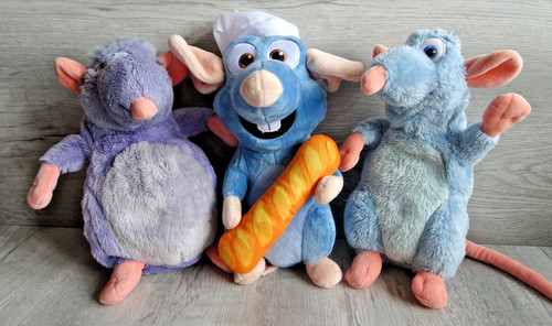 Ratatouille plush lot - ratatouille,