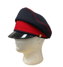 British Army Female Peaked Cap No.1 Dress Military Uniform REME Royal Red MOD UK