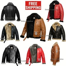 Mens B3 Raf Real Sheep Skin