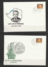 Rhodesia 2 covers, 1979 last