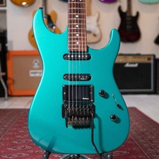 1989 Charvel MIJ 375 Deluxe HSS - Turquoise - Preowned