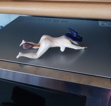 Nude flying witch