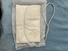 White Vintage Jane Shilton Shoulder/ Clutch Bag Used