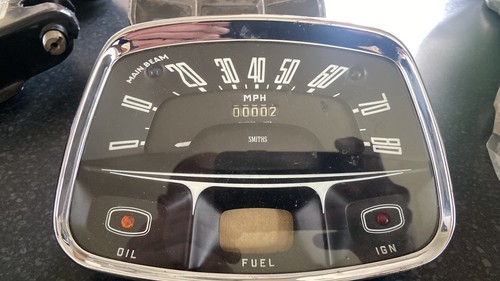 Austin a35 van - a35, speedometer