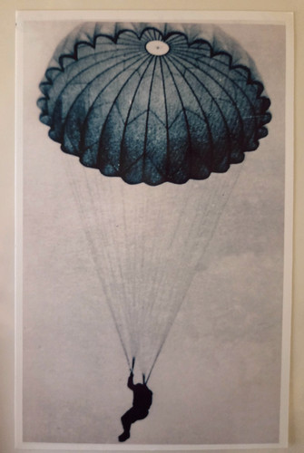 Photo parachutist signed - a, parachutist.