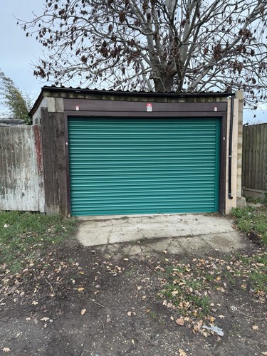 Electric roller garage door - garage,