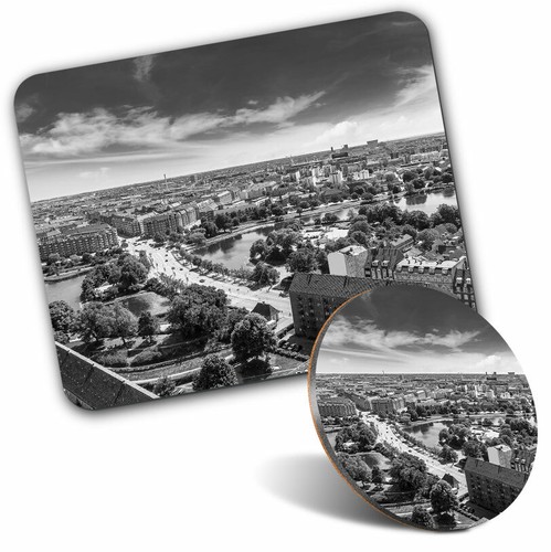 Mouse mat coaster - -, bw