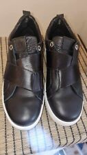 MODA IN PELLE WOMAN'S TRAINERS BLACK  SIZE 39