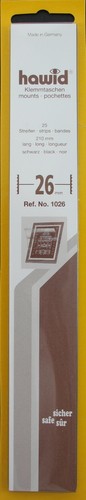 Hawid stamp mounts 210x26mm - mounts,