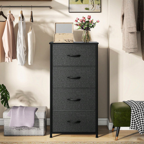 Drawer fabric chest of - fabric,