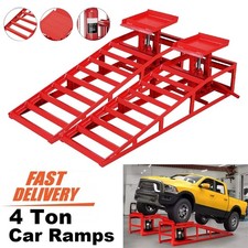 2x Car Ramp Height Adjustable