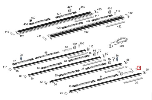 Mercedes benz genuine screw - mercedes-benz,