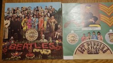 THE BEATLES - Sgt Pepper Stereo Parlophone PCS 7027 LP VG+/VG+