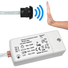 Cabinet Hand Movement Sensor Switch IR for LEDs MFHIR 250W