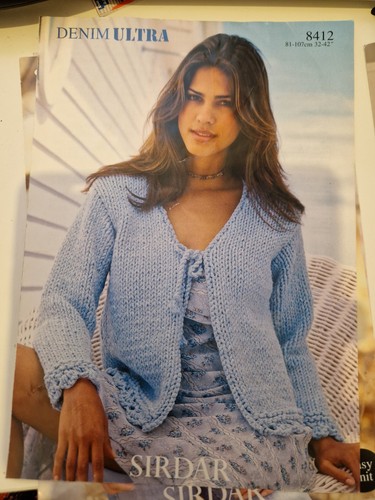 Sirdar 8412 knitting pattern - sirdar,