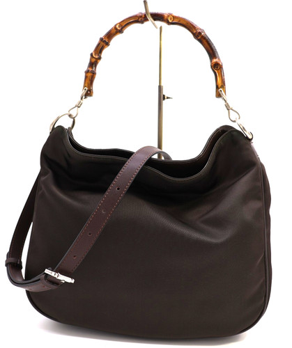 Gucci bamboo handle shoulder - gucci,