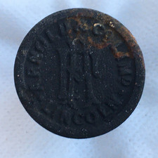 Arnold Lincoln old antique vintage soda ginger beer bottle top screw stopper