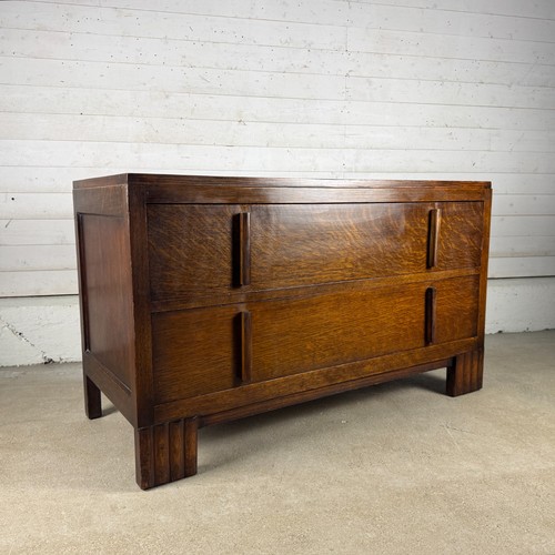 Vintage 1930s low - vintage, oak