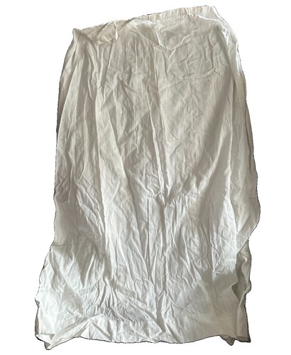 White cotton full - white,