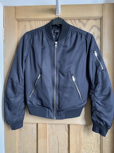 Topshop navy blue satin - topshop,