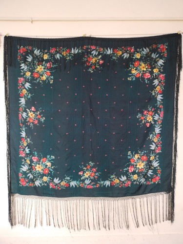 Vintage amazing scarf printed - amazing,