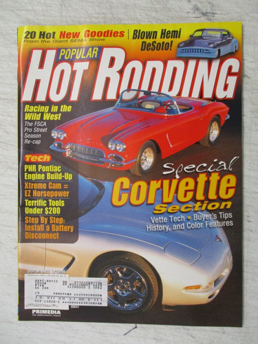 Popular hot rodding magazine - hot,