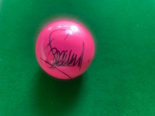 SIGNED SNOOKER BALL BY SHAUN