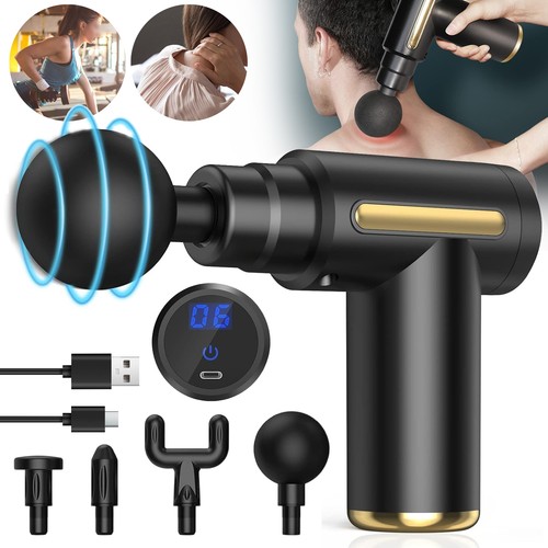 Portable mini massage gun deep - massage,
