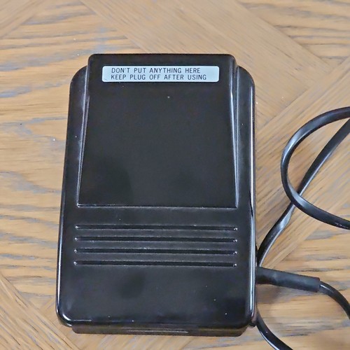 Sewing machine foot pedal - foot,