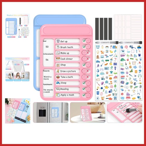 Reusable dry erase chore - erase, chart