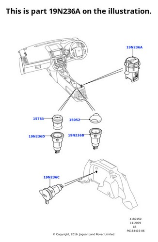 Land rover socket - land,