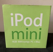 2005 Apple iPod mini A1051 4 GB - 2nd Generation - Green - VGC (M9806LL/A) BOXED