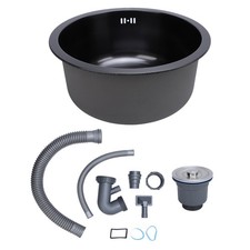 Black kitchen sink 304 - black,