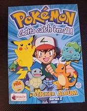 Pokemon Gotta Catch Them All Series 2 Sticker Album INCOMPLETE Good Condition 3