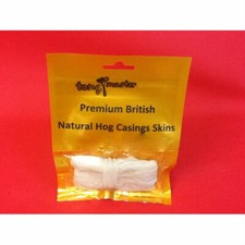 British Natural Sausage Casings Skins 34/38 6.5m/21ft(fill 4 - 4.5kgs per pack)