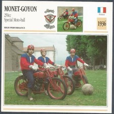 EDITO SERVICE S A CLASSIC MOTORCYCLES-1936-MONET-GOYON-250cc SPECIAL MOTO-BALL
