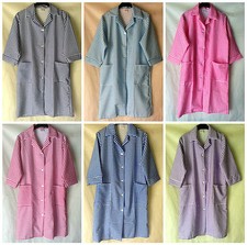 NEW LADIES CHECK PRINT BUTTON