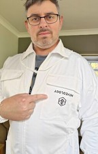 Hiveology PolyCotton XL Beesuit - Please be aware logo is the wrong way around