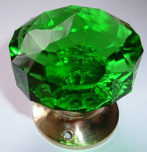 Green door knobs mortice - door,